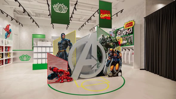 KYUBI MARVEL Pop-up Store