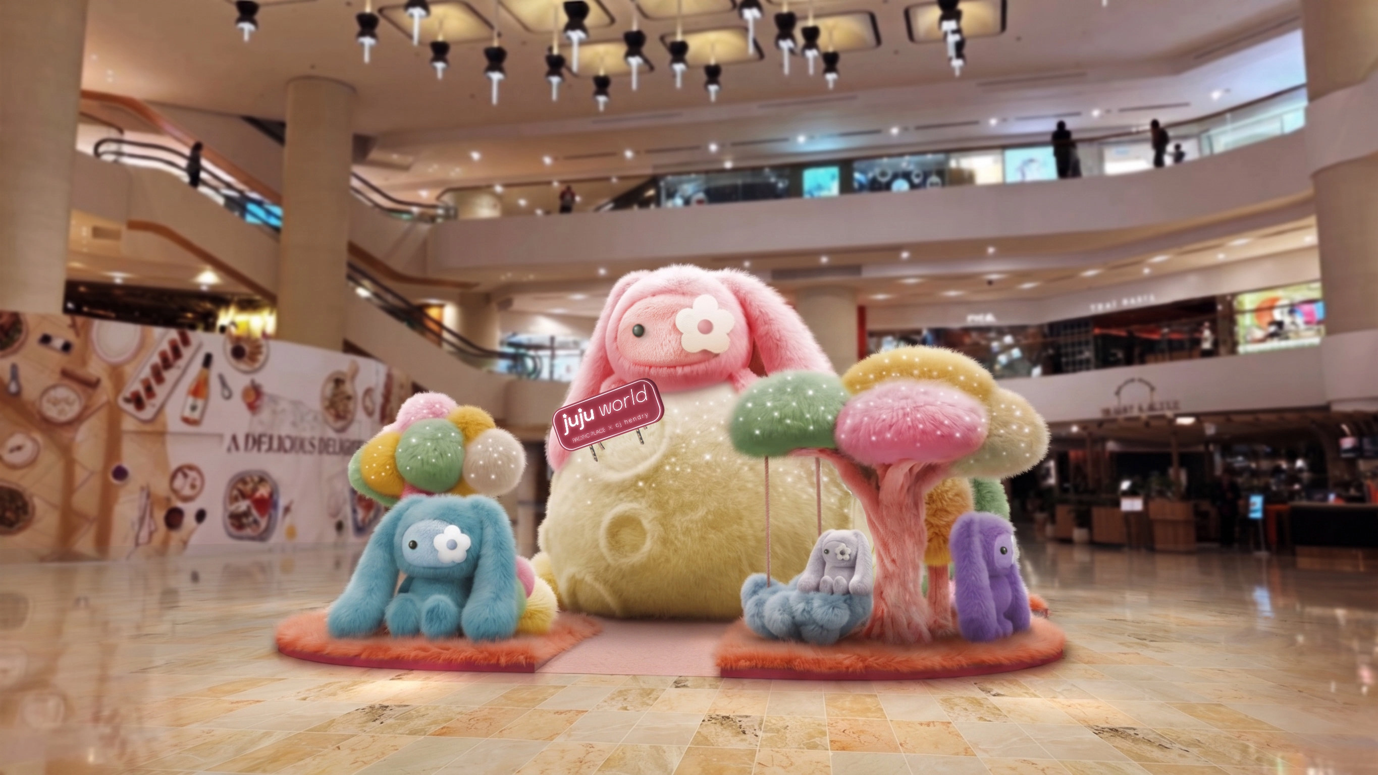 Cj Hendry "Juju World" Immersive Experience and Exclusive Collectibles