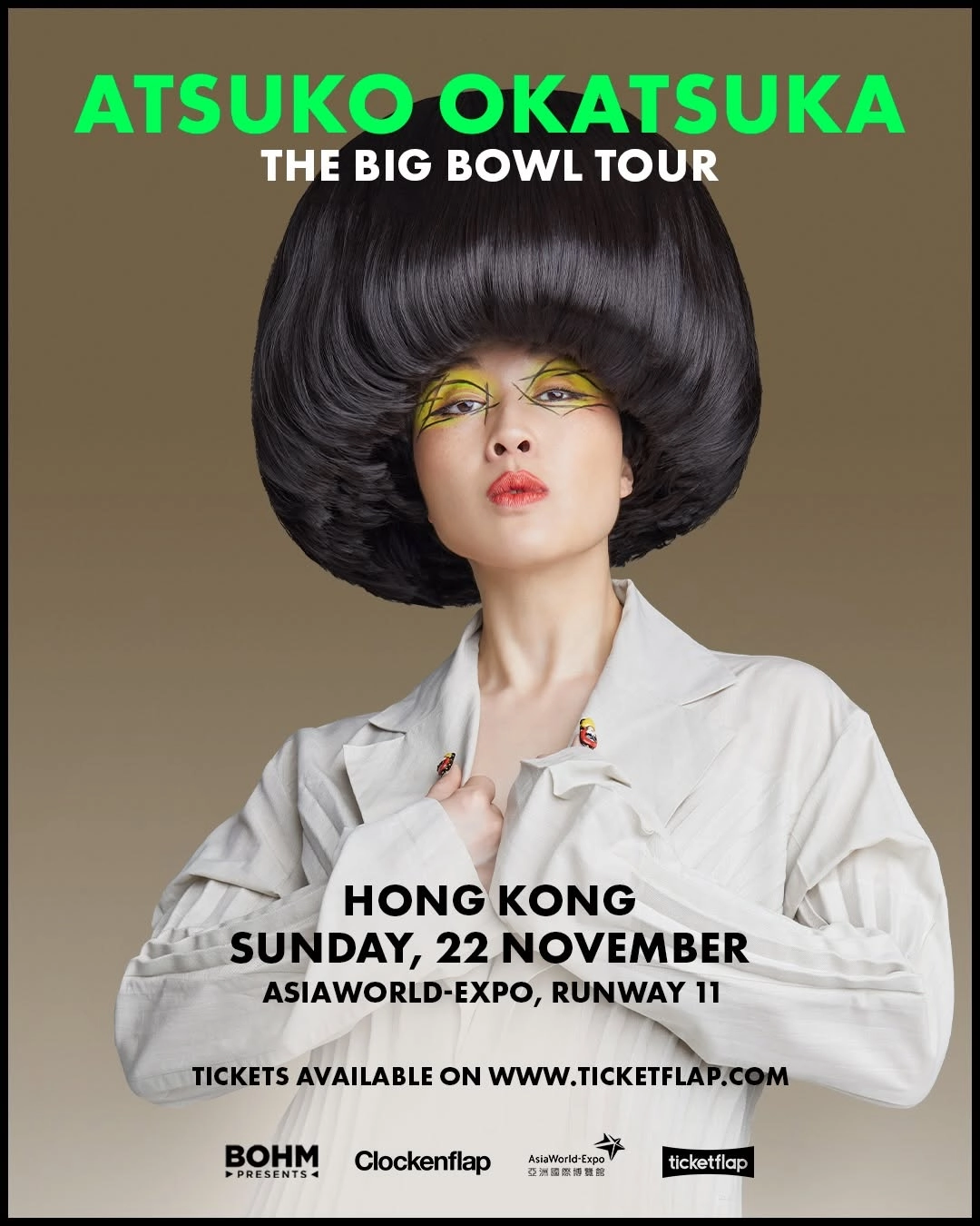 Atsuko Okatsuka "The Big Bowl Tour" Hong Kong 2026