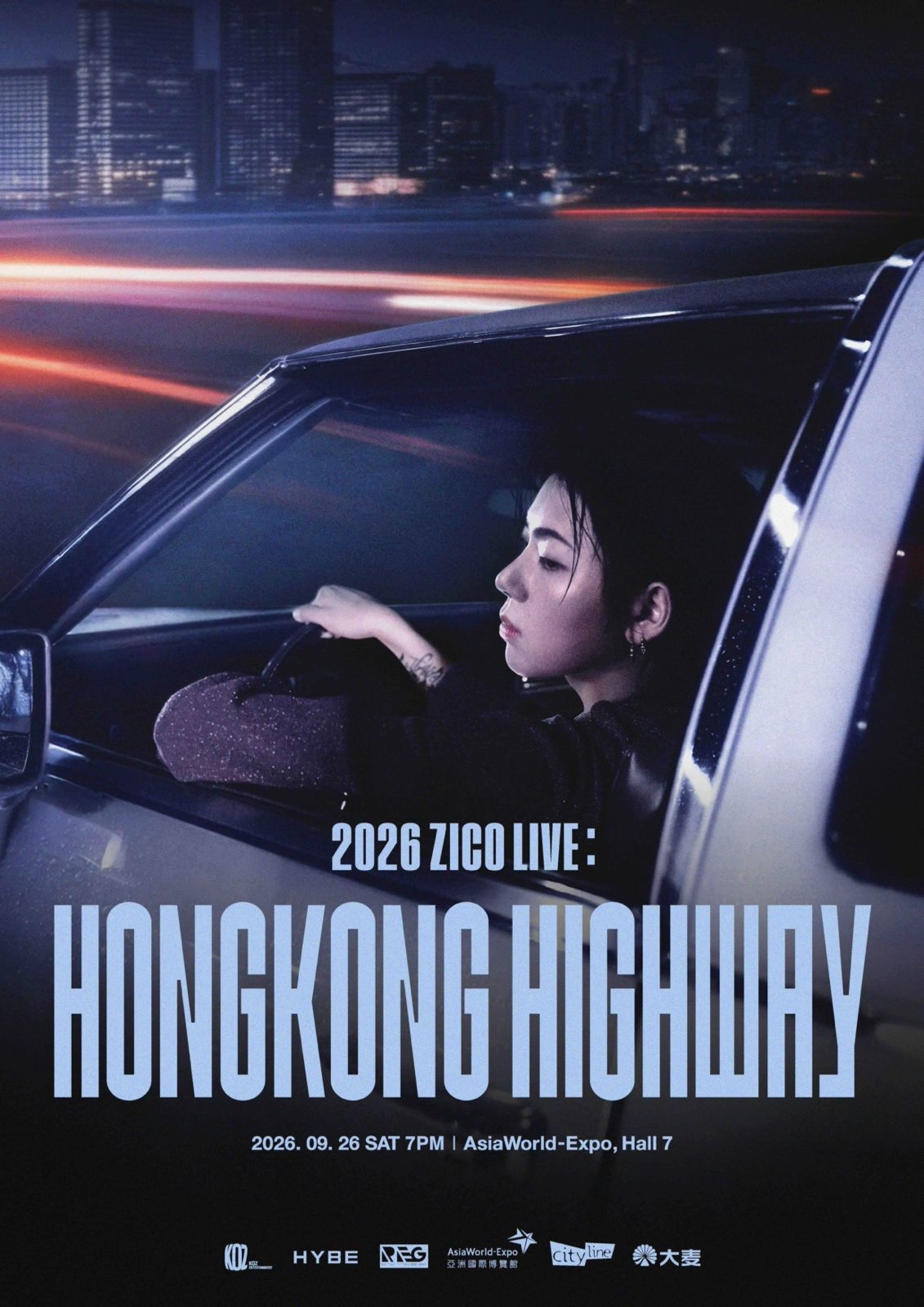 ZICO "HONG KONG HIGHWAY" 演唱會 香港站 2026