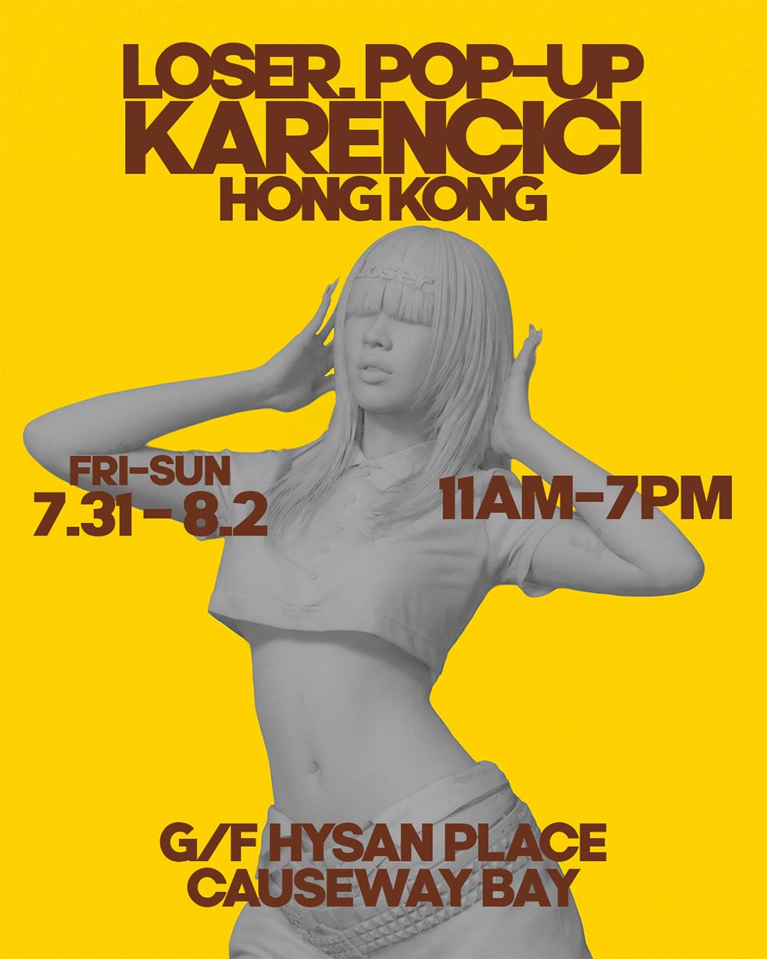 Karencici "Loser." Pop-up Event @ Hysan Place