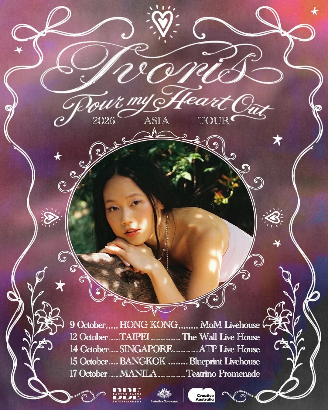 Ivoris "Pour my Heart Out" 亞洲巡迴演唱會 2026 香港站