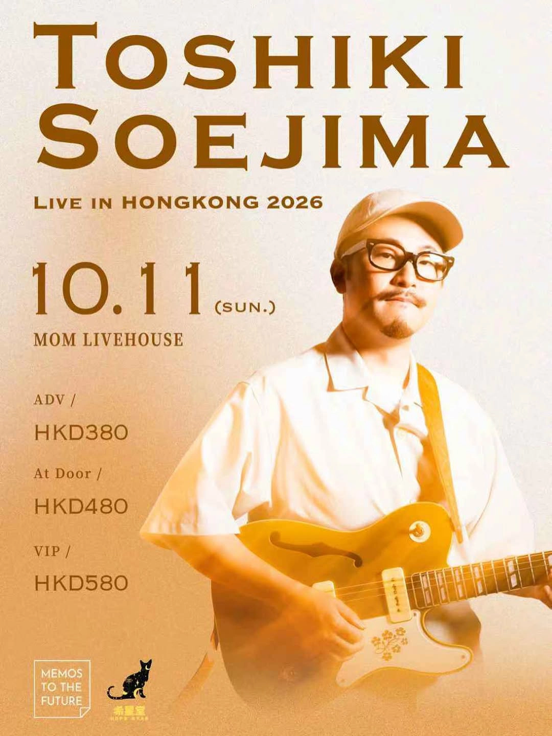 Toshiki Soejima Tour 2026 Hong Kong Station