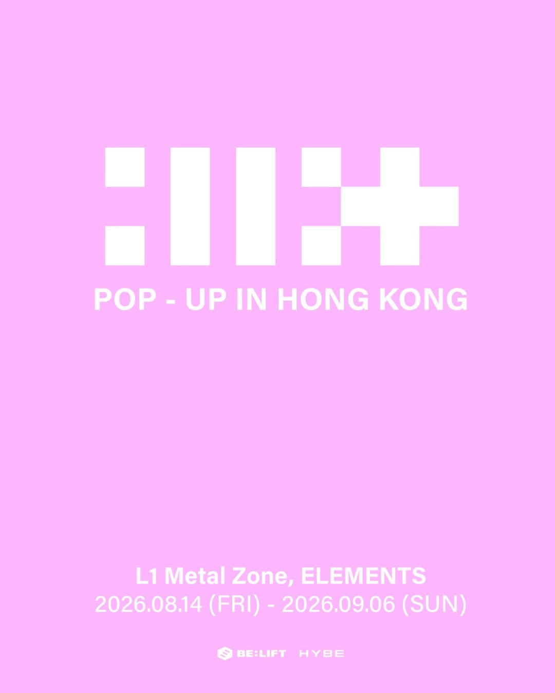 ILLIT Hong Kong Pop-up Store