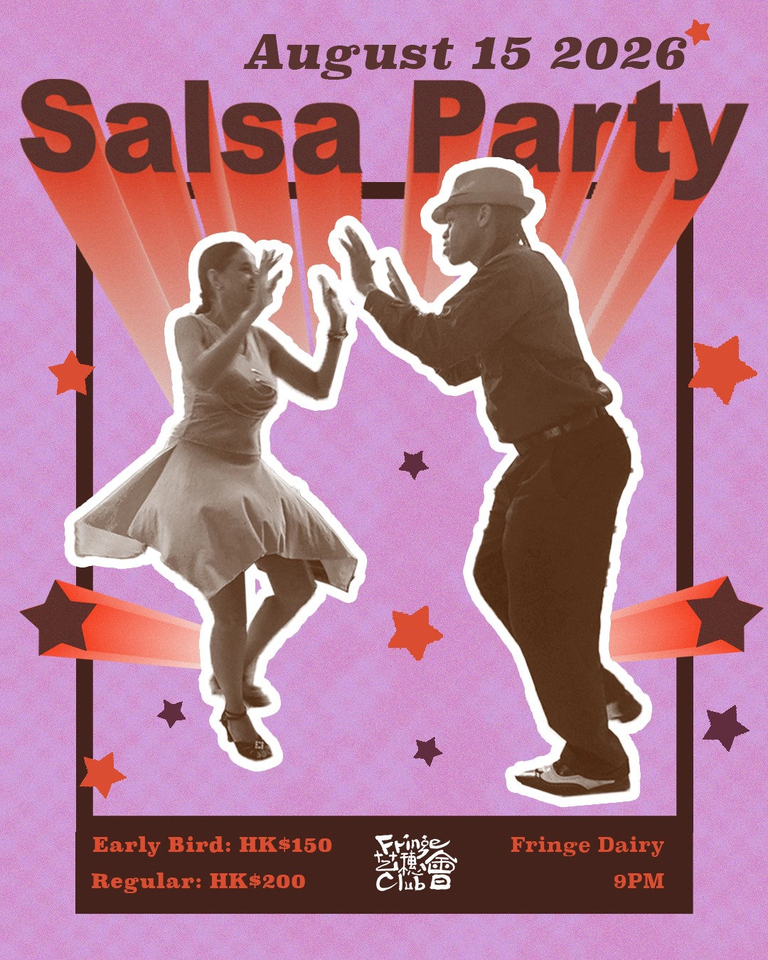 August Salsa Dance Party @ Fringe Club