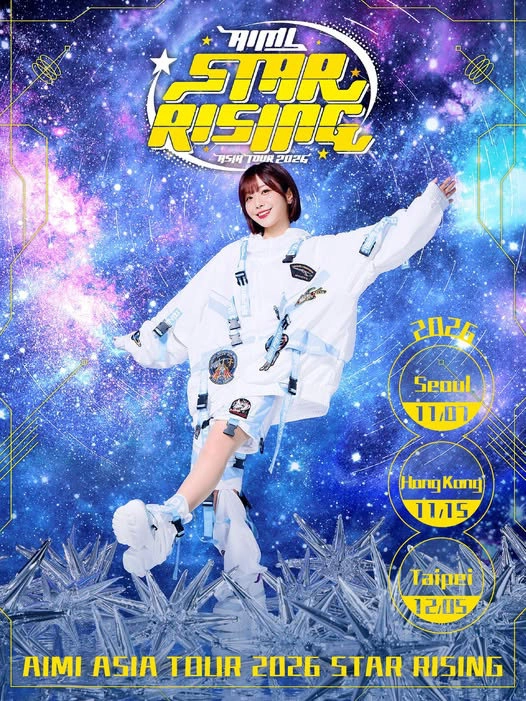 Aimi "STAR RISING" Asia Tour 2026 in Hong Kong