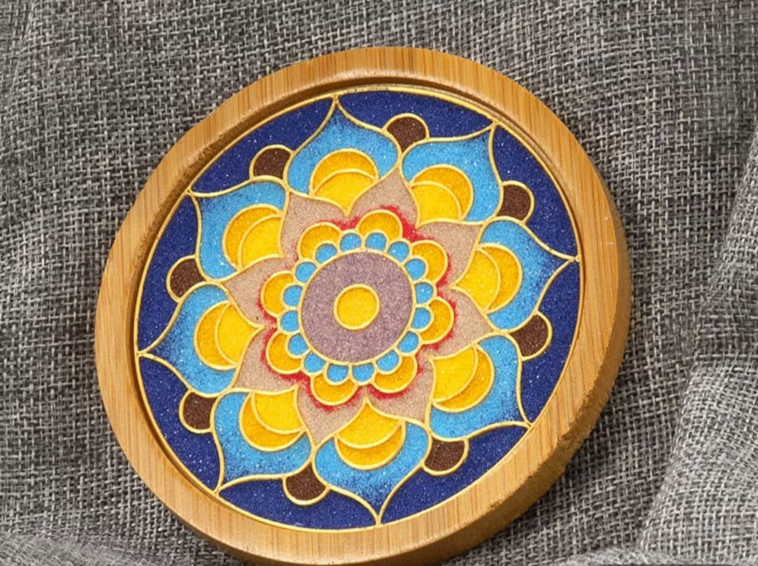 Intangible Cultural Heritage Cloisonné Enamel Coaster Workshop