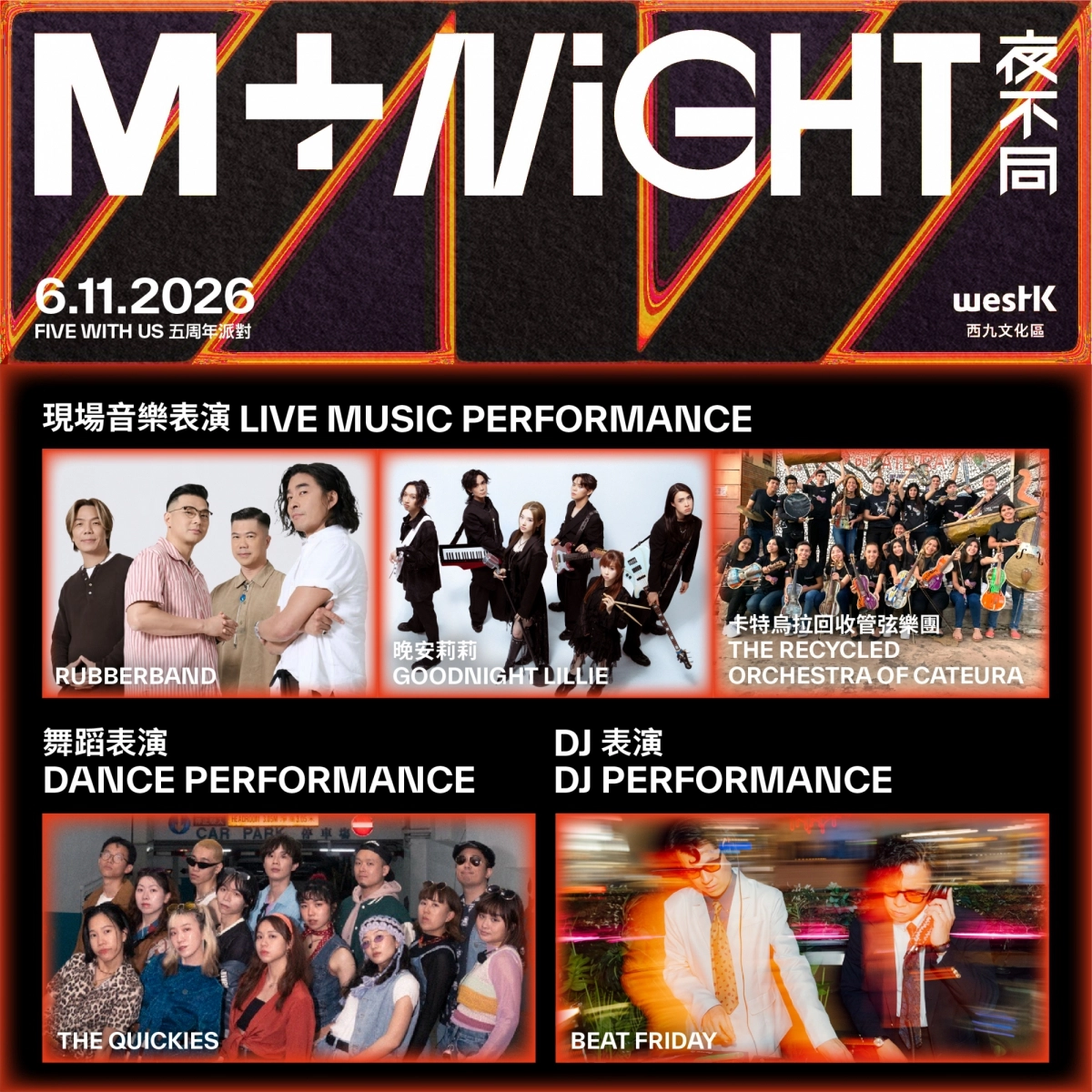 M+夜不同: 五周年派對