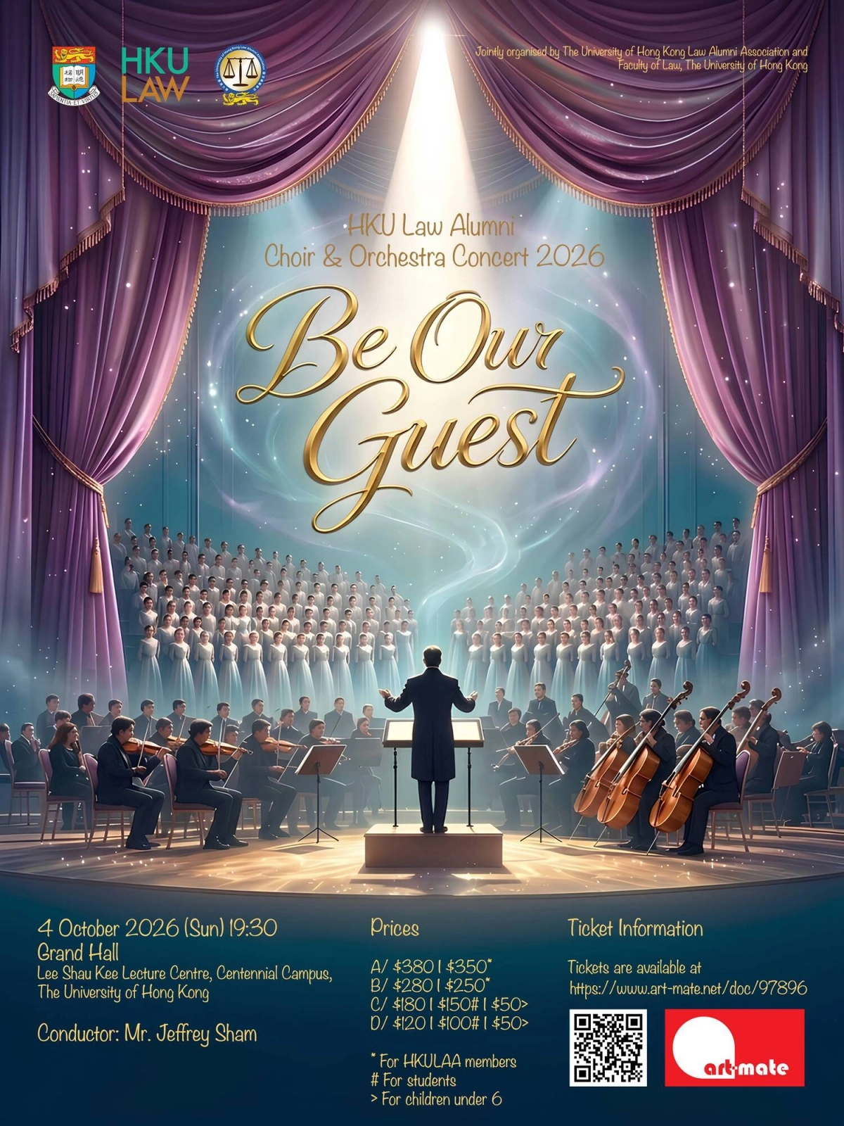 Be Our Guest: HKU Law Alumni Choir & Orchestra Concert 2026