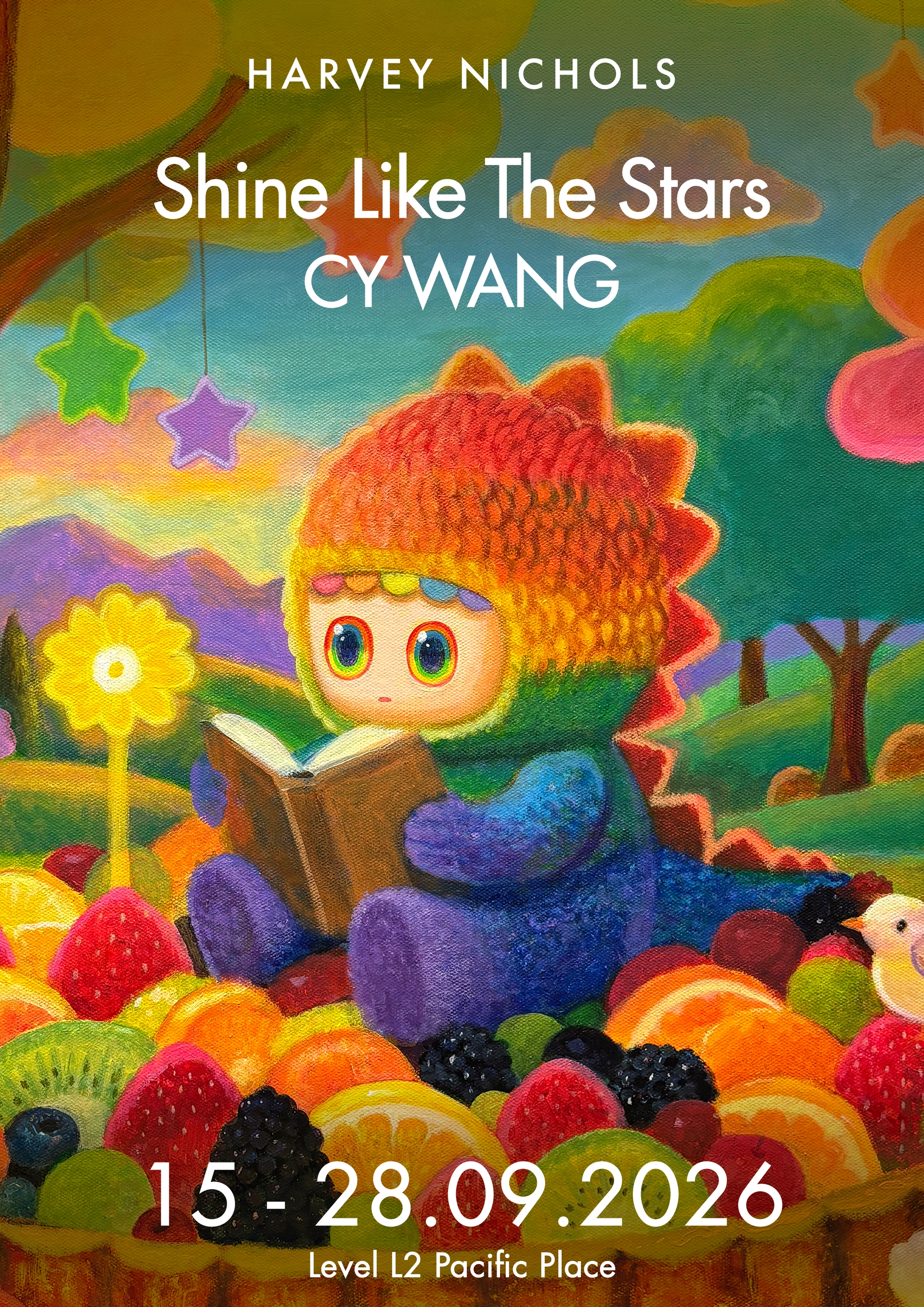 Twinkle Twinkle Little Star - Harvey Nichols X CY WANG Art Exhibition