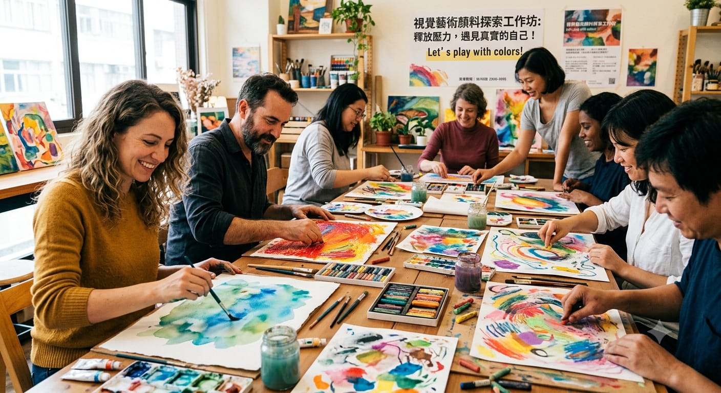 Release Stress, Meet Your True Self ~ Expressive Arts Therapy