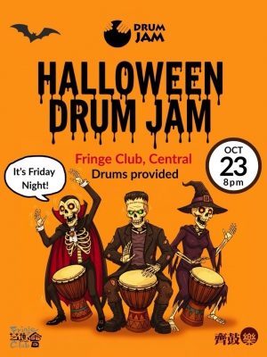 Halloween "Drum Jam" Party [Early Bird Offer]