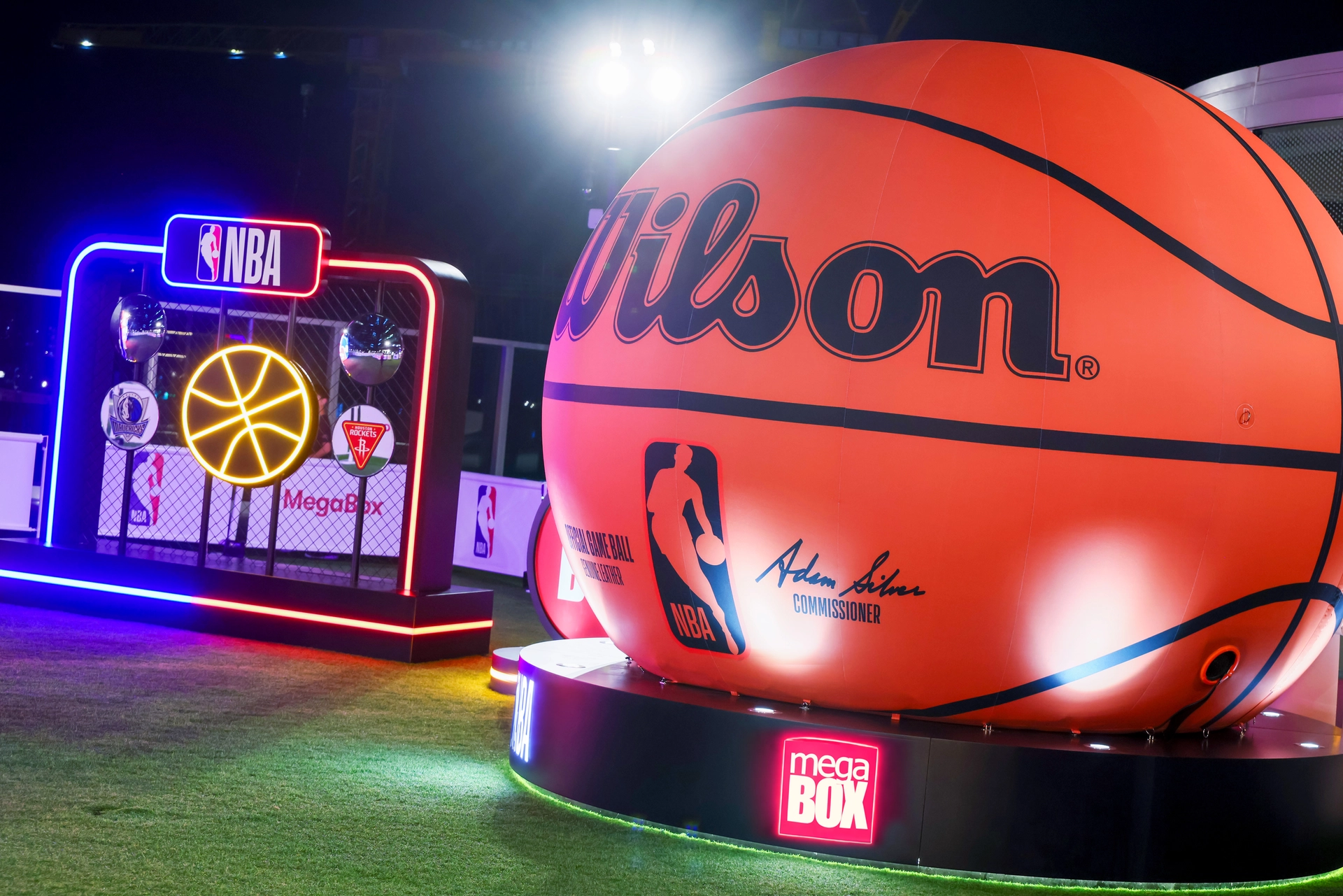 MegaBox 聯乘 NBA 星空狂熱睇波派對及NBA主題打卡裝置＠MegaBox